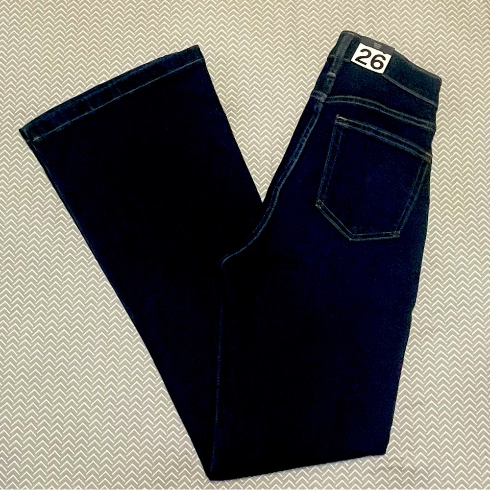 GAP 70’s Flare Wide Leg Blue Jeans - Picture 9 of 13